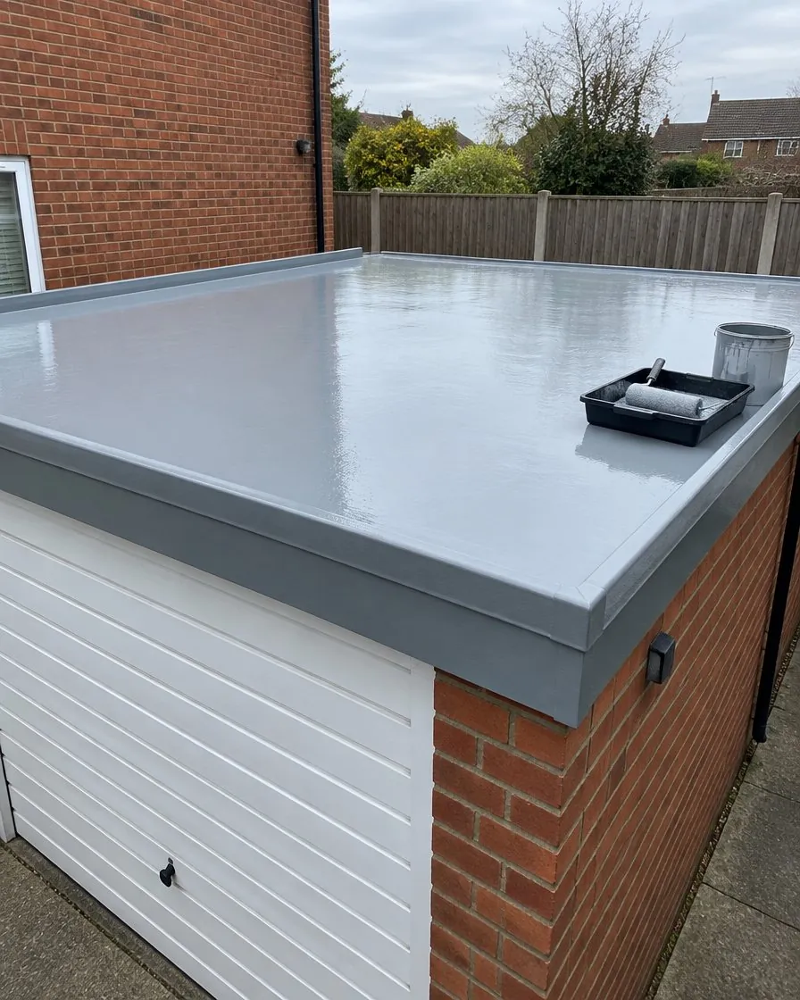 Garage roof replacement in Ottery St Mary
